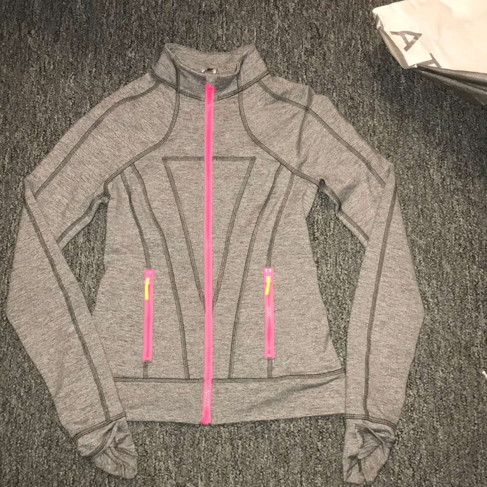 Grey with pink zipper ivivva jacket!!!